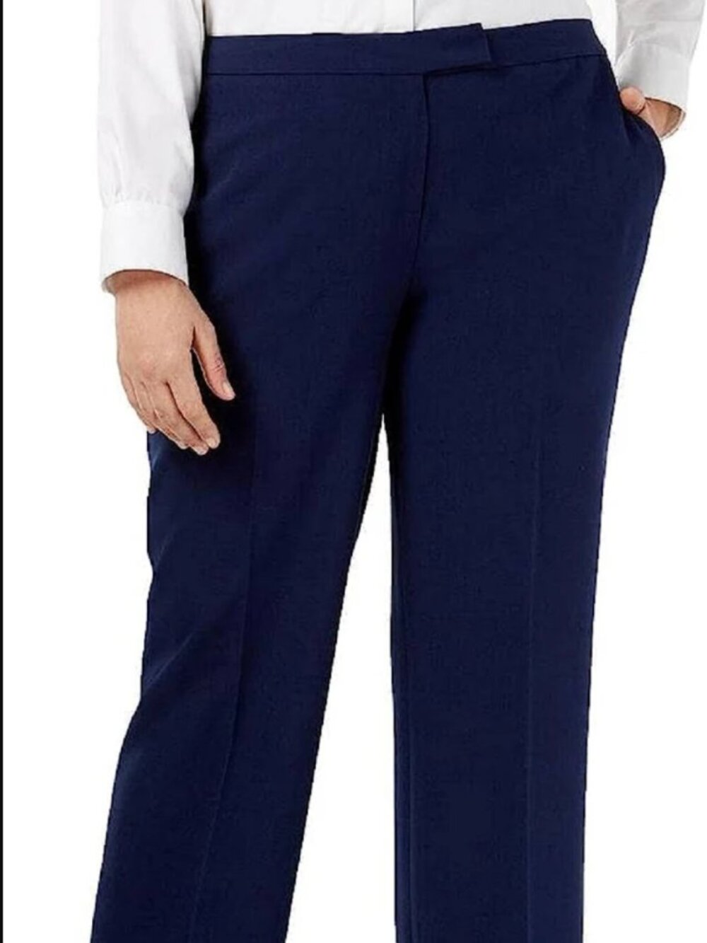 Kasper Women's Tab-Waist Modern Dress Pants  || Size 14